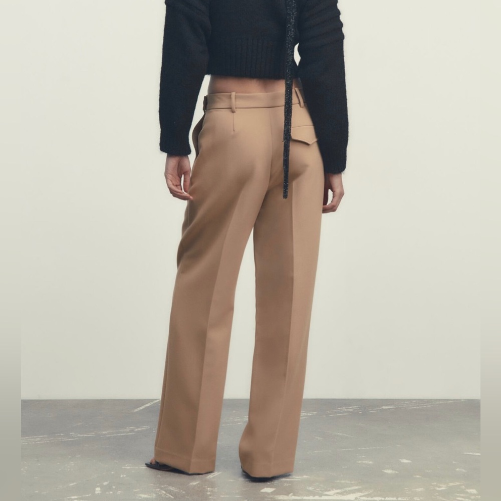 Zara wide leg menswear pants size M - Picture 6 of 6